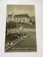 1935 AK Gstaad, Schwimmbad, Menschen 