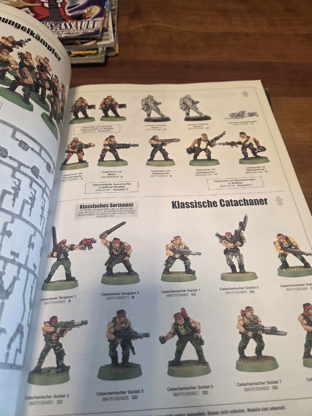 Jeux: Games Workshop Warhammer /40K diverse ältere Anleitungen – D'occasion à Mellingen par superwinter 3