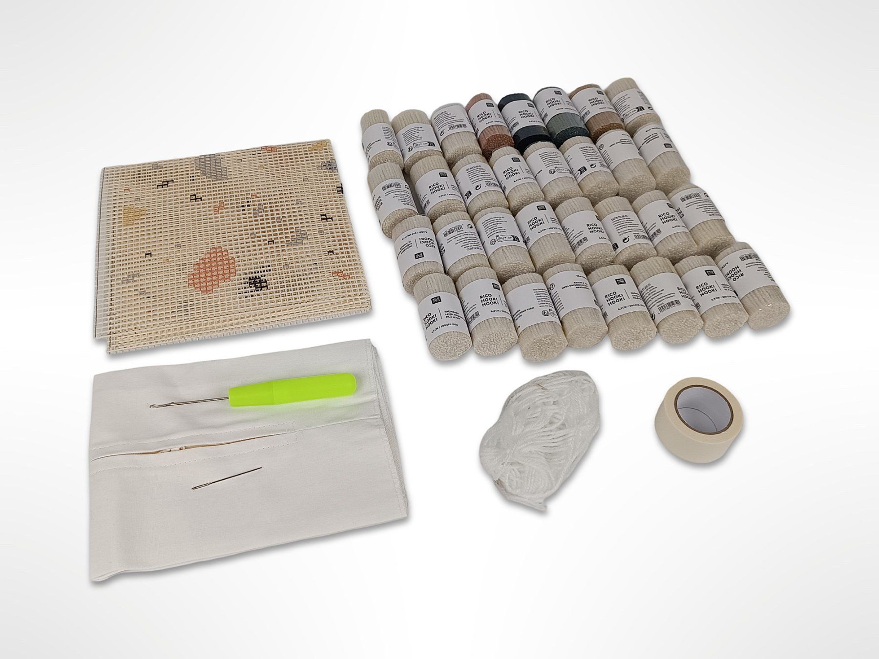 Kit bricolage: RICO Knüpfset Kissen Terrazzo – Nuovo (secondo la descrizione) da Suhr venduto da Restwert_Suhr 1