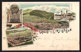 Litho Einsiedeln, Kloster Einsiedeln, Ch