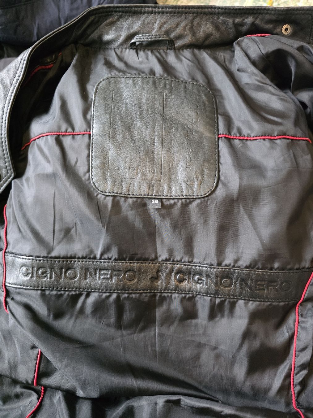 Giacche: Damen Echtlederjacke Cigno Nero schwarz Grösse 36 – Nuovo (secondo la descrizione) da Wittenbach venduto da Linda_B 4
