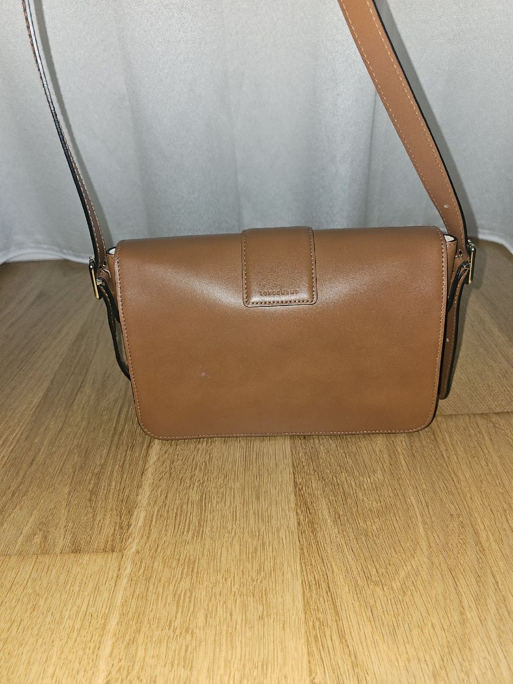 Longchamp Borse da donna: Longchamp Box-Trot M Cognac – Usato da Hausen AG venduto da van_sw72 1