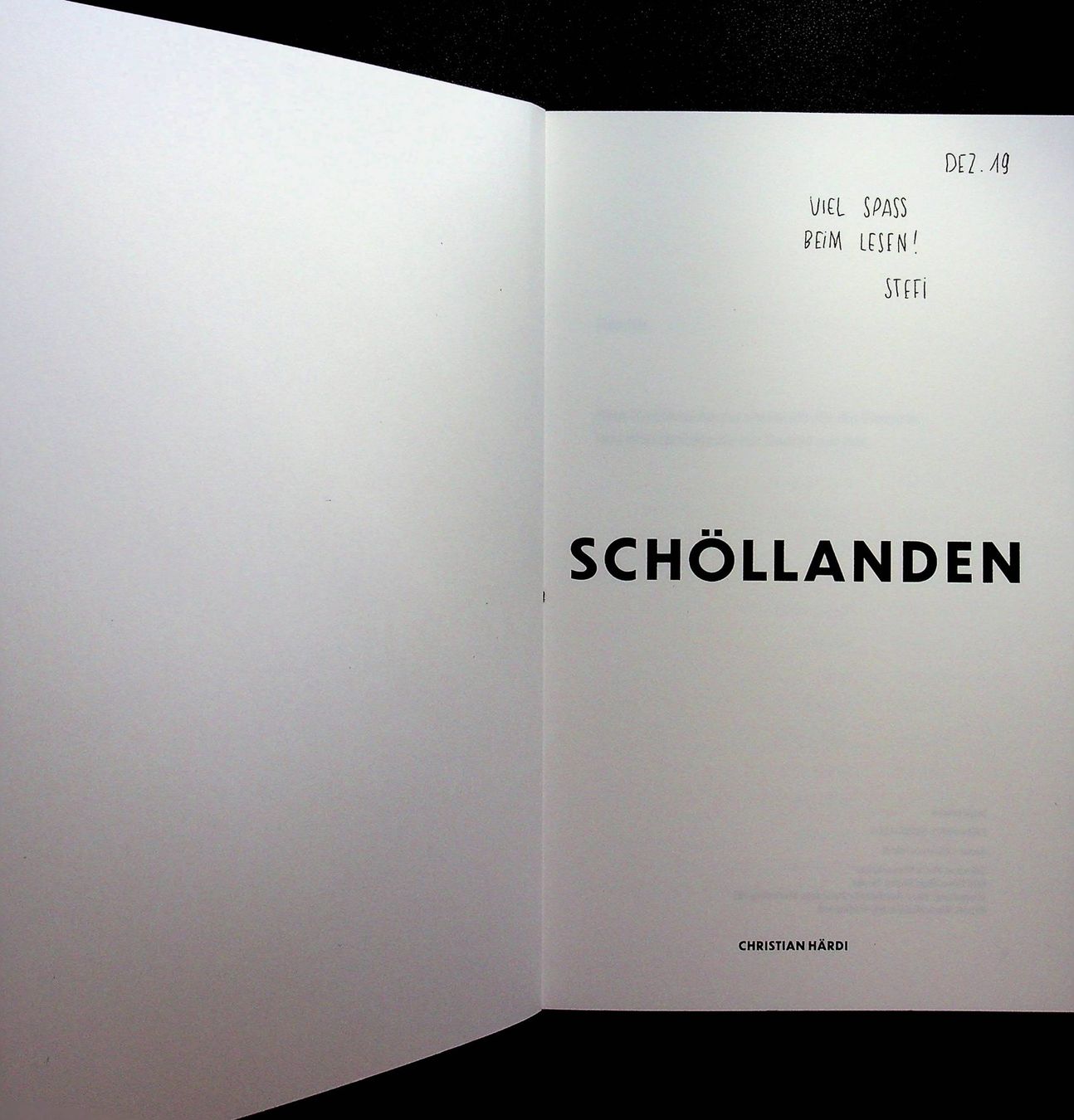 Bücher: Christian Härdi Schöllanden – Gebraucht aus Reitnau von Zaomir 2
