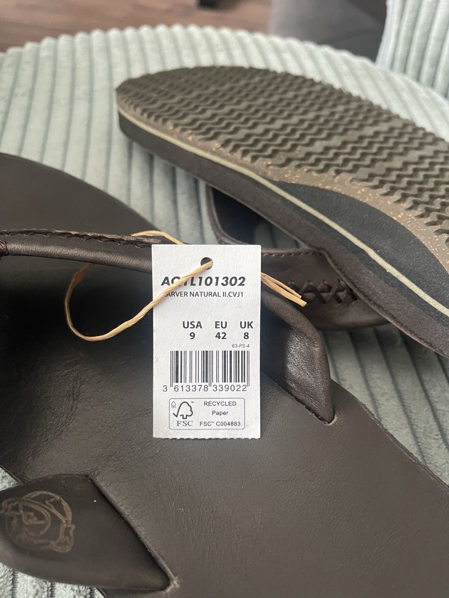 Quiksilver Scarpe da uomo: Flip-Flops Leder Quiksilver 40 – Nuovo e nell'imballaggio originale da Dübendorf venduto da olh_rs5r 2
