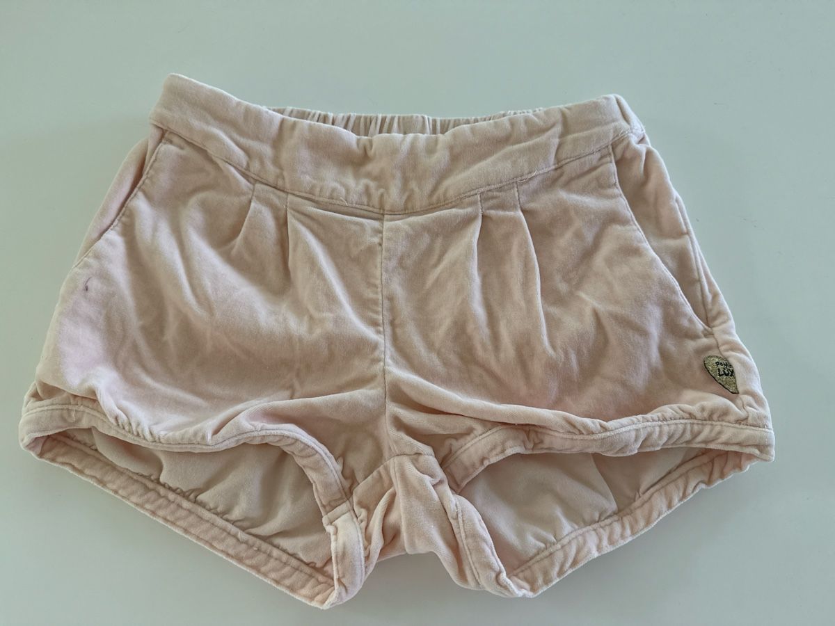 Pomp de Lux Pantaloni: Pomp de lux Samt Shorts Rosa Grösse 134/140 – Nuovo (secondo la descrizione) da Freidorf TG venduto da nad_fxh7