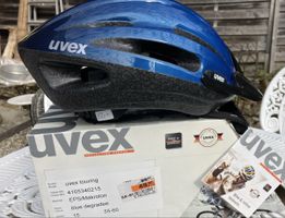 Uvex Fahrradhelm Touring, blau, Grösse 55-60cm, NEU