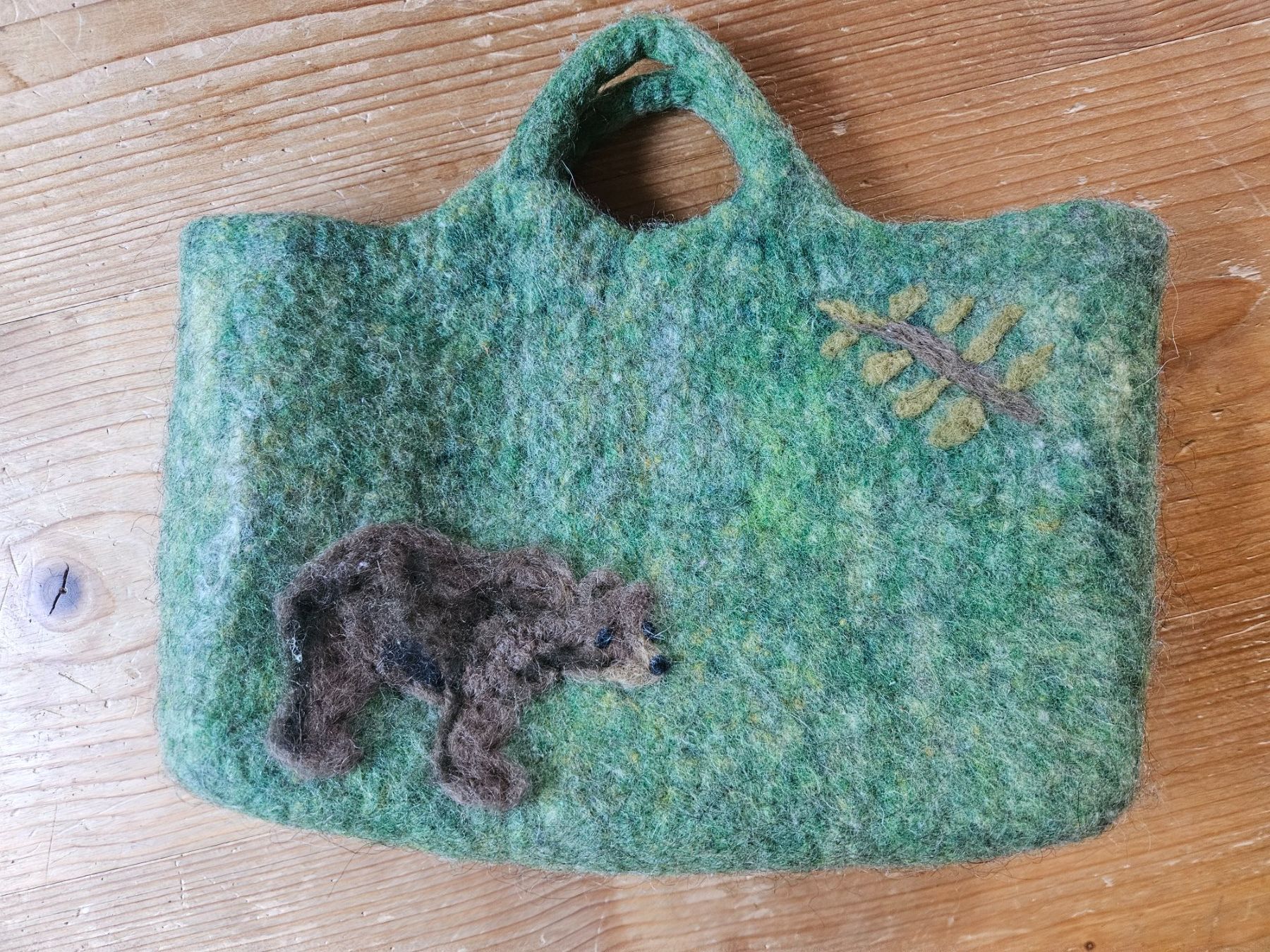 Borse & Zaini: Wunderschöne Waldorf Kinder Filztasche – Usato da Rifferswil venduto da fle_5nqr 1