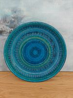Bitossi large mid-century MCM Aldo Londi serving platter 38