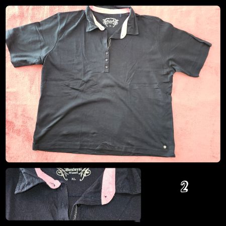 Polo-Shirt, dunkelblau, XL, NEU