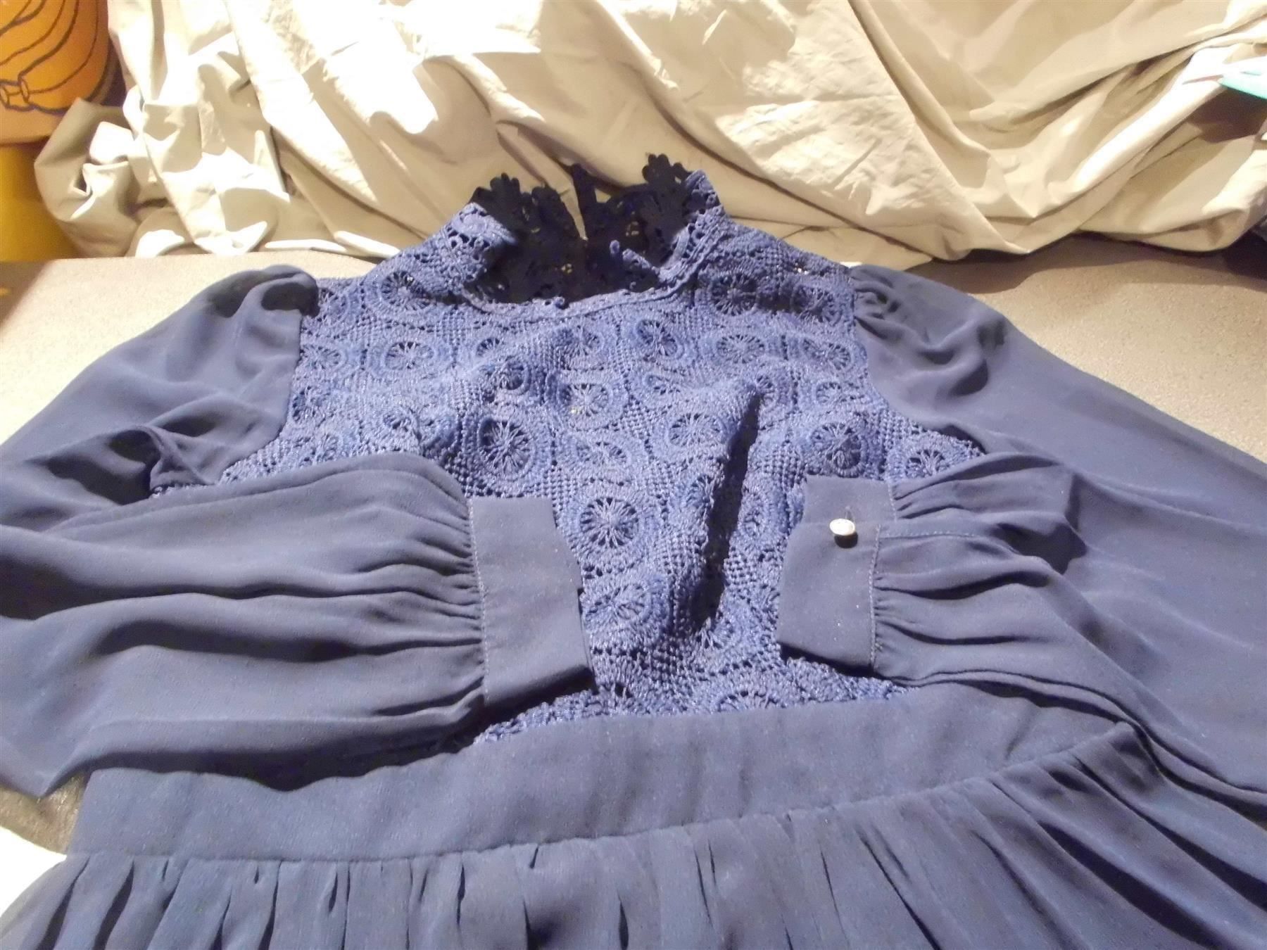 Vestiti: Abendkleid ca. Grösse S, dunkelblau – Usato da Zürich venduto da abraxas1291 1