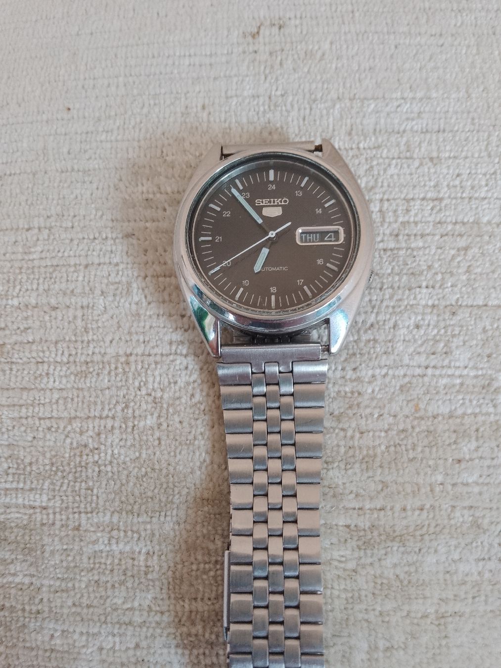 Seiko Orologi: Seiko 5 Automatic Vintage 37mm läuft  – Usato da Agno venduto da sam2608 3