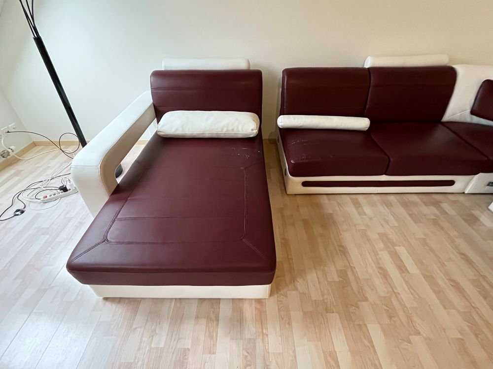 Modular synthetic leather sofa Kaufen auf Ricardo
