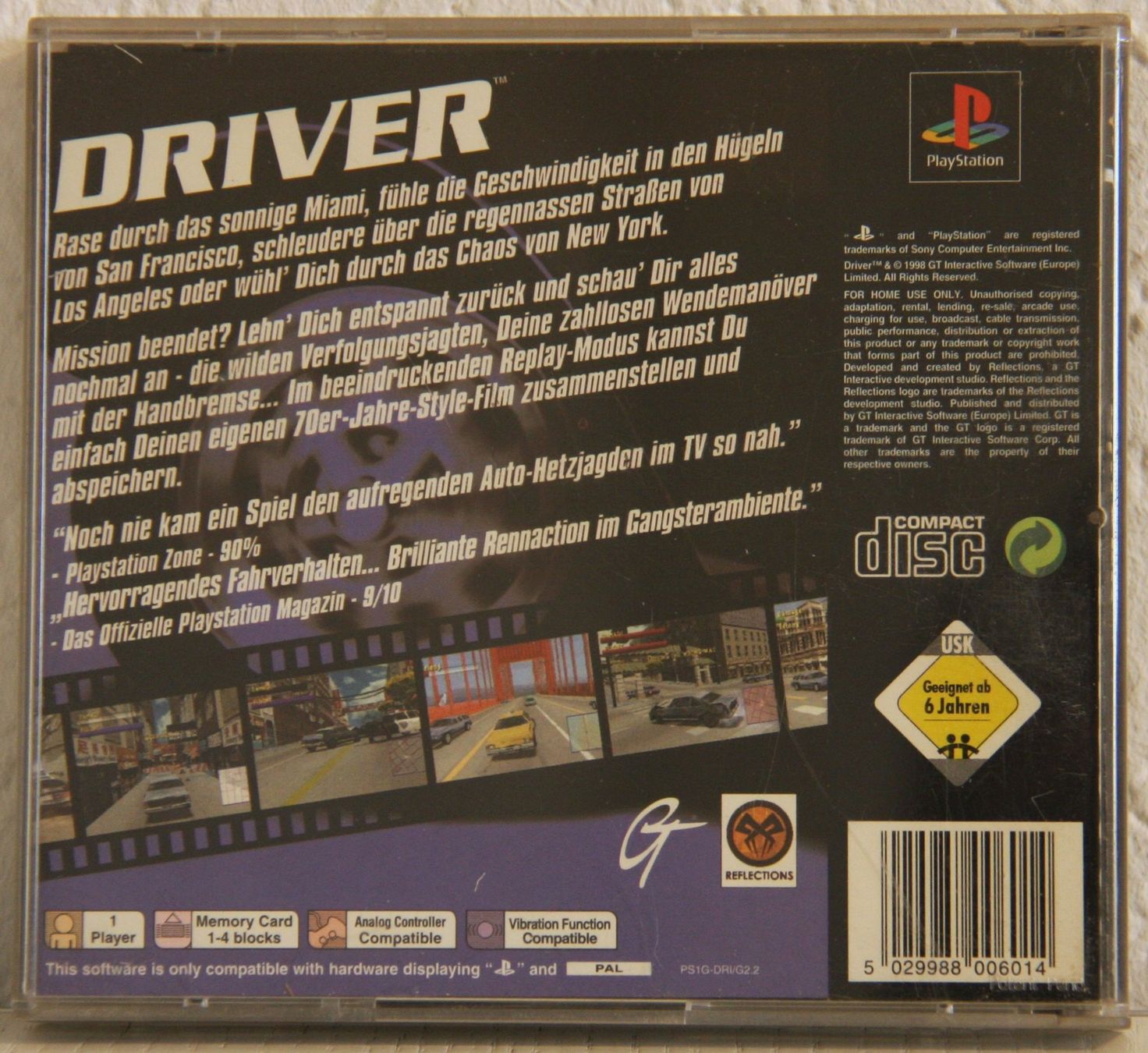 Giochi: PS1 Driver – Usato da Fisibach venduto da Retrogames24 1