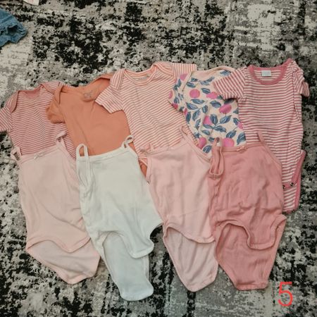 Baby Kleider Set 5 Grösse 62-68