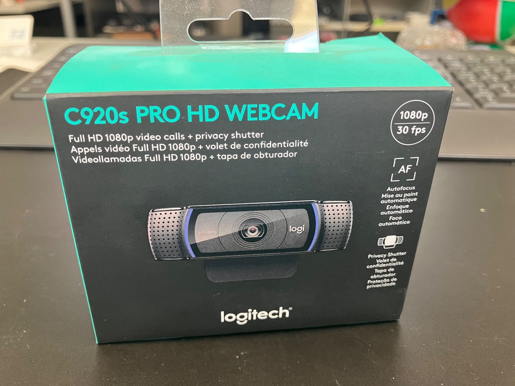 Logitech Webcams: LOGITECH  C920S  Pro HD Webcam – Neu und originalverpackt aus Aarburg von Wendepunkt_Fundgrube 3