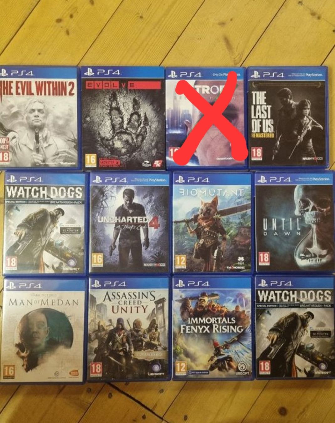 Sony Spiele: PS4 Spiele Bundle (17 Spiele) – Gebraucht aus Oberrieden von Yasmin_8 1