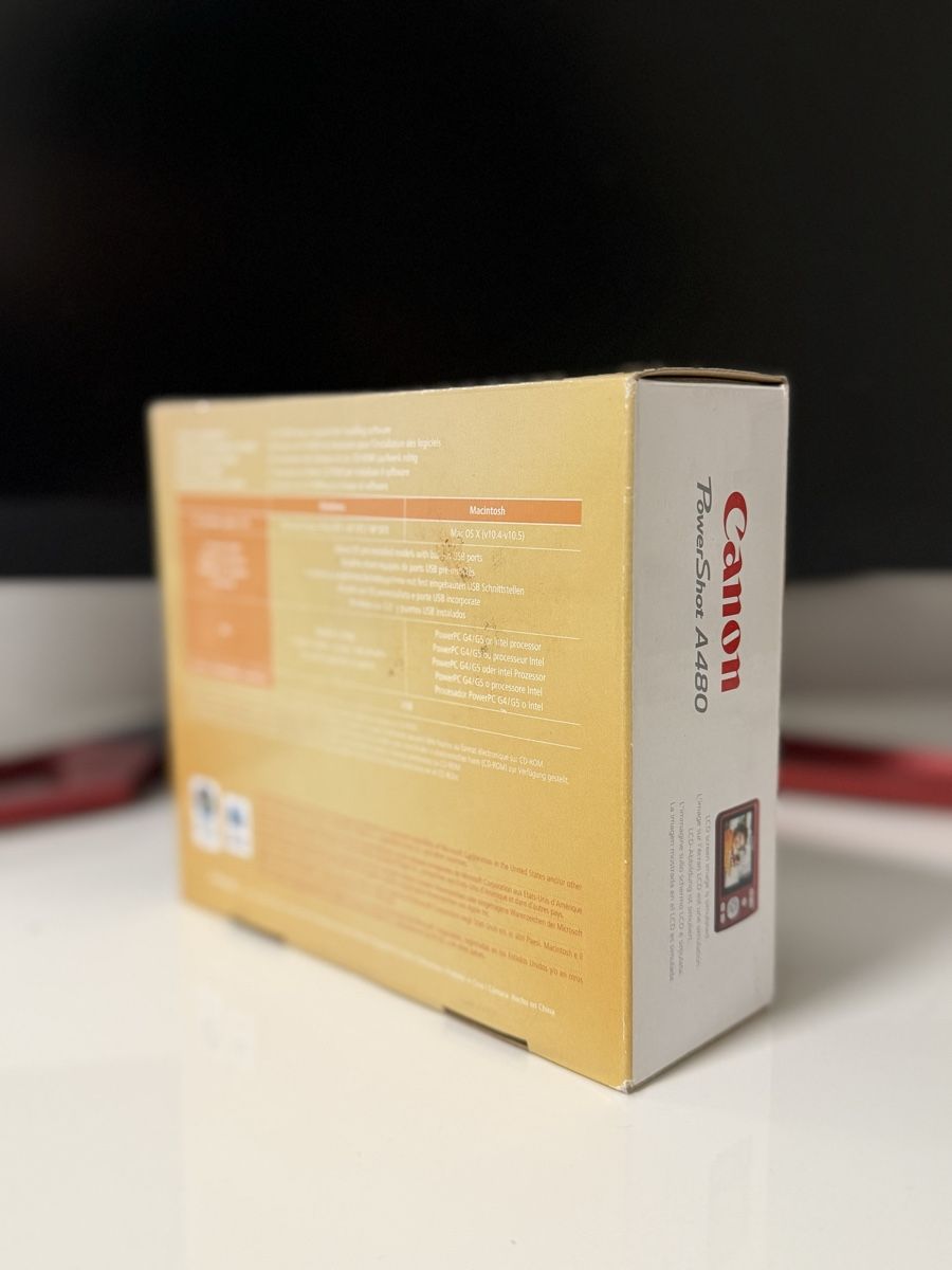 Canon Kamera: Canon PowerShot A480 – Neu & originalversiegelt – Neu und originalverpackt aus Uster von Dervisevic_Su 1