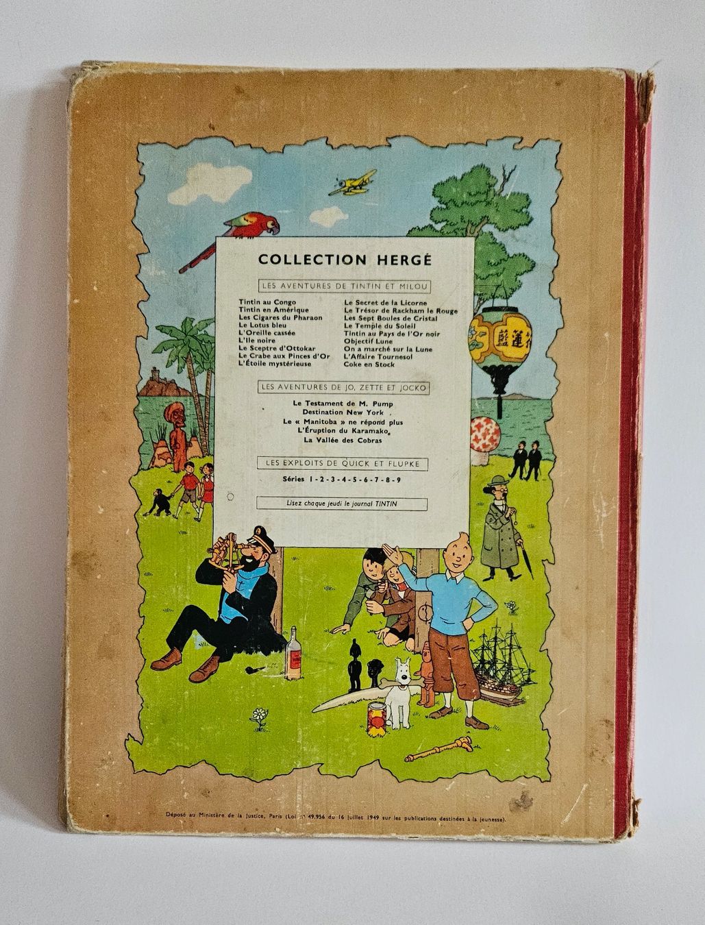 Comics: BD TINTIN L' ILE NOIRE  Edition 1960 – Gebraucht aus Plan-les-Ouates von gab_cgf6 1