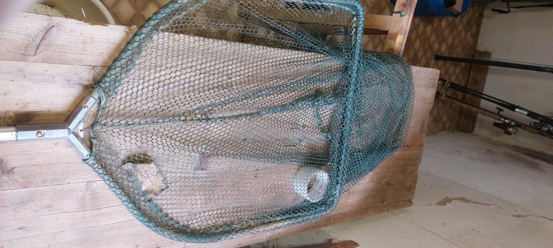 Canne da pesca: Kescher / Fischernetz – Difettoso da Brislach venduto da ericCH