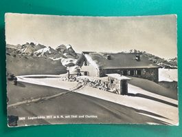 Leglerhütte mit Tödi und Clariden