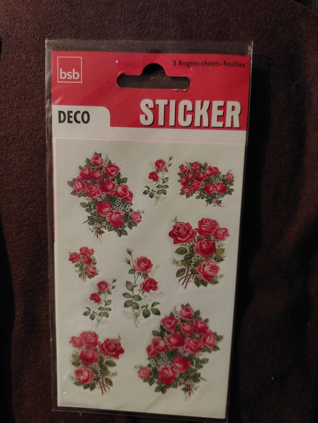 Sticker: Stickers Rosen – Nuovo (secondo la descrizione) da Unterseen venduto da Ruia3333