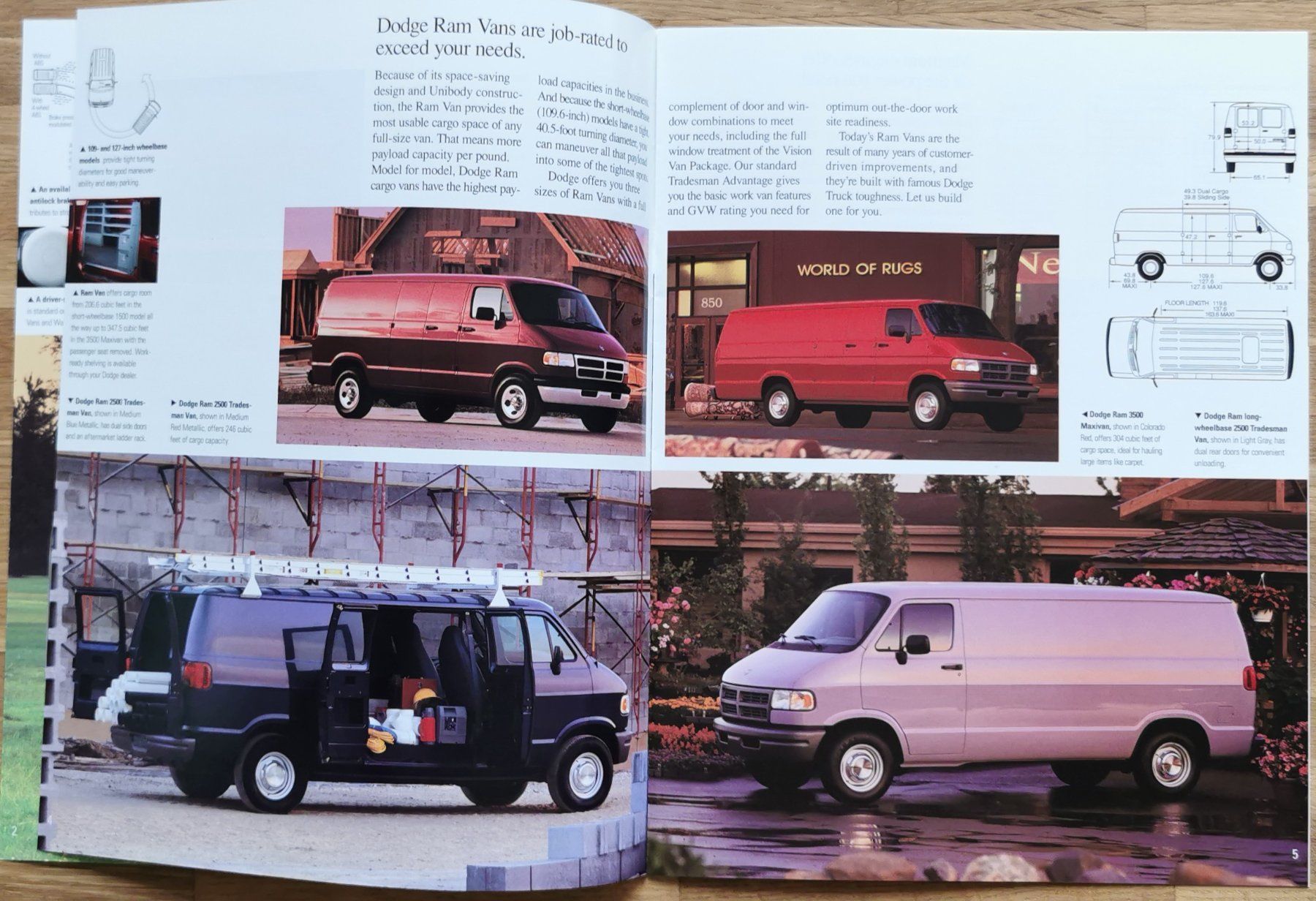 Dodge Documenti: DODGE VAN + WAGON 1996 – Nuovo (secondo la descrizione) da huenenberg venduto da Suizofelize 2