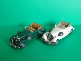 2 x Mercedes 540K von Wiking 1/87