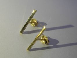 Ohrstecker 925 Silber  vergoldet