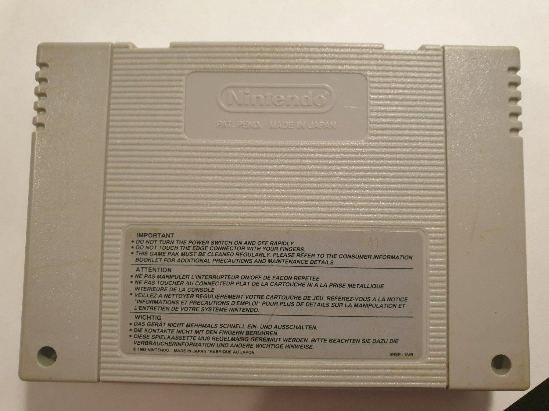 Nintendo Giochi: SNES - Super Soccer – Usato da Rain venduto da Rou_z26r 1