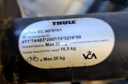 Poutres: Fahrradträger "Thule" – D'occasion à Leimbach AG par ble_c6y9 4