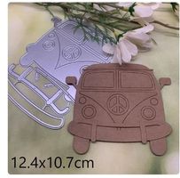 Neues Set Stanzschablonen VW-Bus