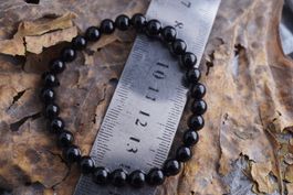 Turmalin Schwarz Armband    –Edelsteinstube Rausverkauf