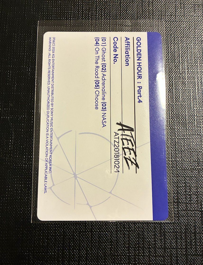 Carte collezionabili: ATEEZ - Yunho – Nuovo (secondo la descrizione) da Uster venduto da ali_mp6n 1