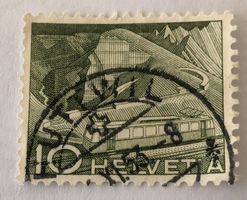 Nr.299 mit Vollstempel Huttwil