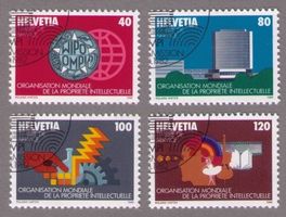 1982_D Xll 1-4_Dienstmarken OMPI_Siegel_Urheberrecht_ET !