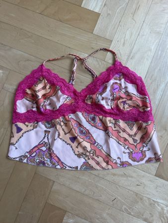 LOVE STORIES Top Dessous pink/orange Grösse M neuwertig