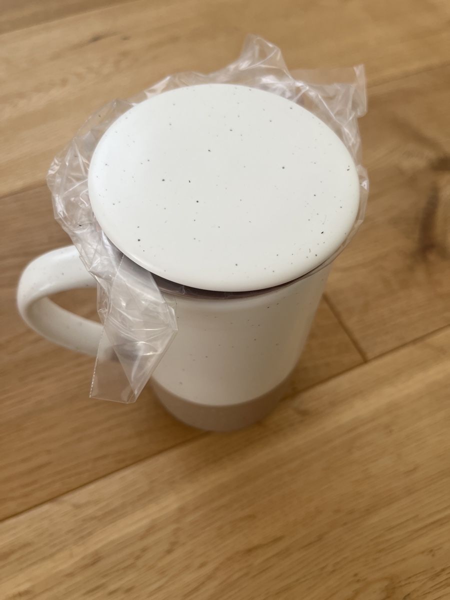 Tazze: Mora Ceramics Teetasse mit Deckel und Sieb, Neu! – Nuovo e nell'imballaggio originale da Zofingen venduto da Chris.Lila