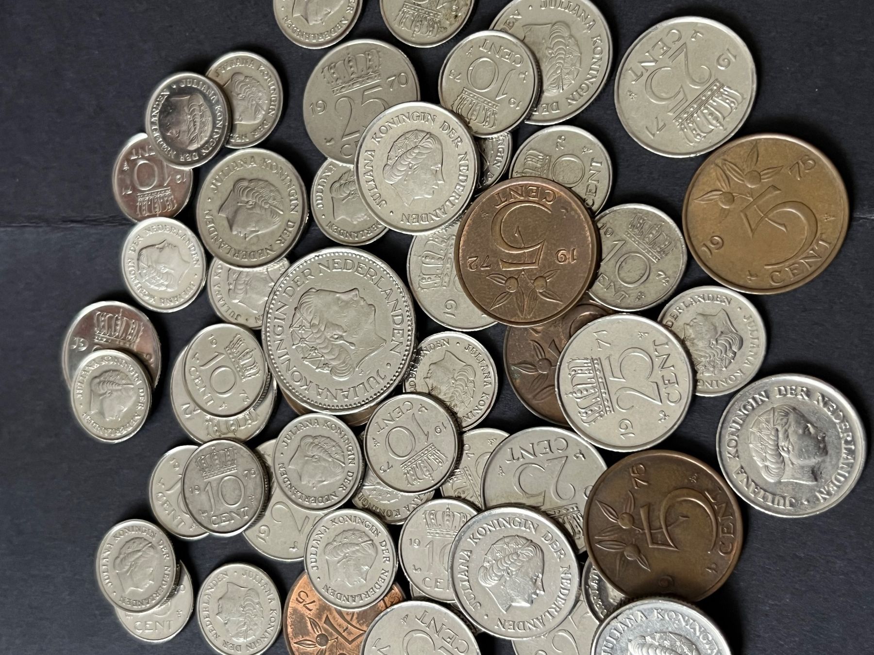Toutes les monnaies: Nederlanden Münzen 10 Cent 25 Cent – D'occasion à Neuenhof par Shadow- 1