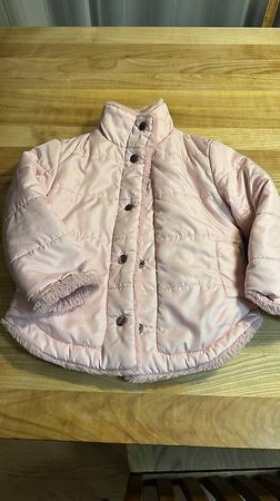 Rosa Winterjacke mit Teddyfutter, Gr. 104/110, Top Zustand