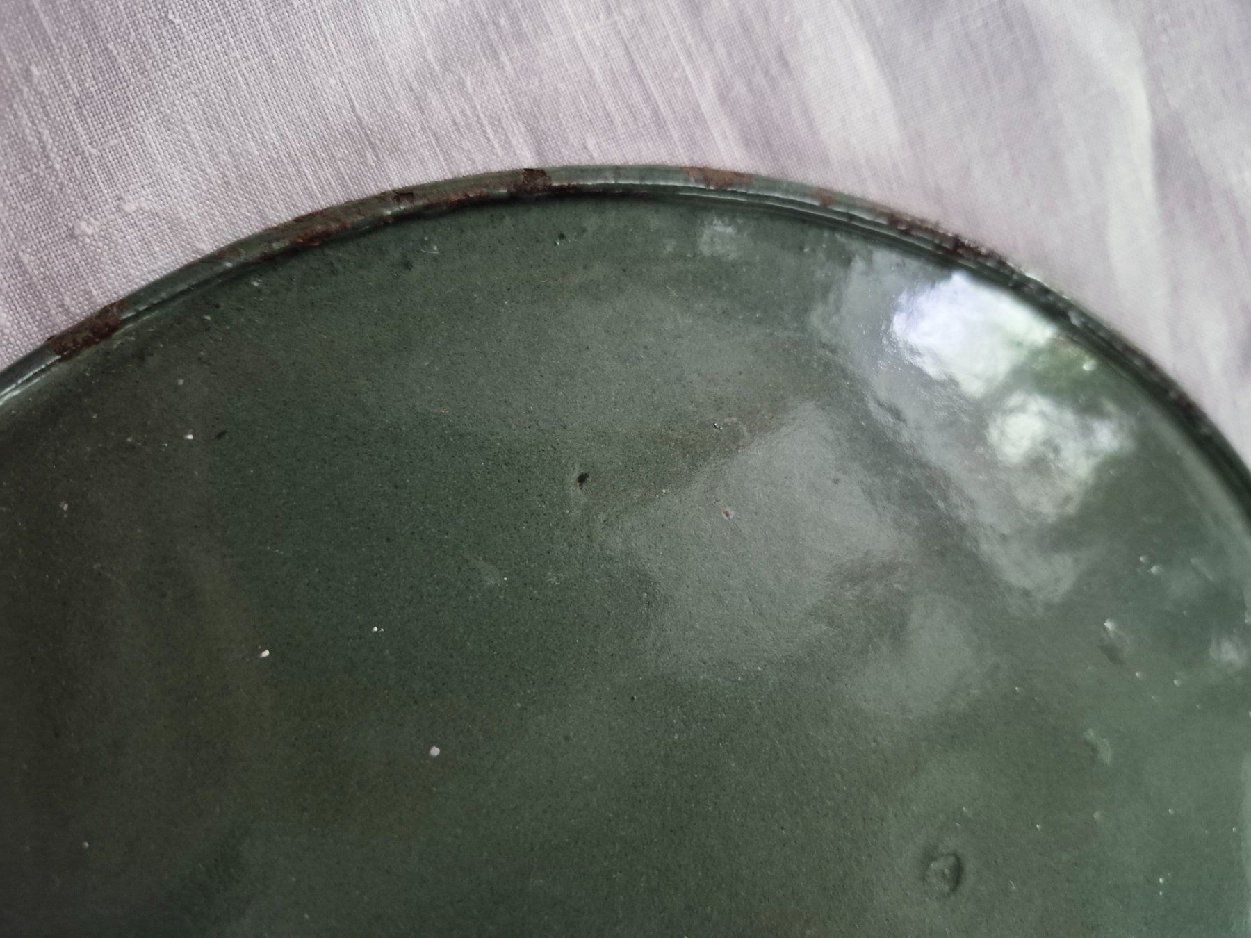 Lampade: Lampe ancienne en métal émaillé – Usato da charmoille venduto da mir_my9f 2