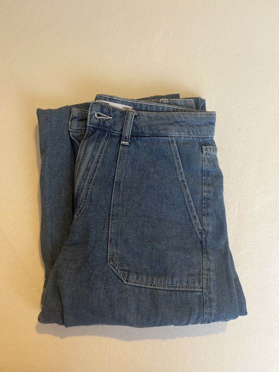 Bershka Jeans: Bershka cargo jeans gr 34 blau – Gebraucht aus Adligenswil von Phoenix2017 6