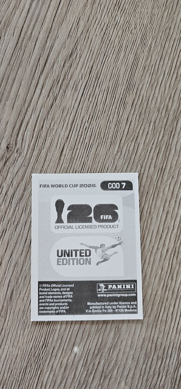 Panini Carte collezionabili: Fifa World Cup Panini COD 7 – Nuovo e nell'imballaggio originale da Biel VS venduto da volcom8702 1