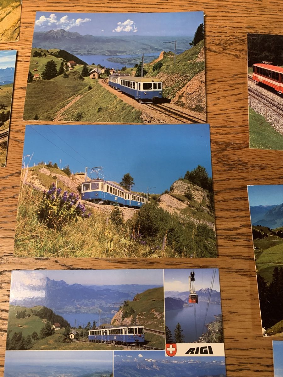 Modelleisenbahnen: Ansichtskarten Rigi Bahnen – Gebraucht aus Winden von EmilNeu 8