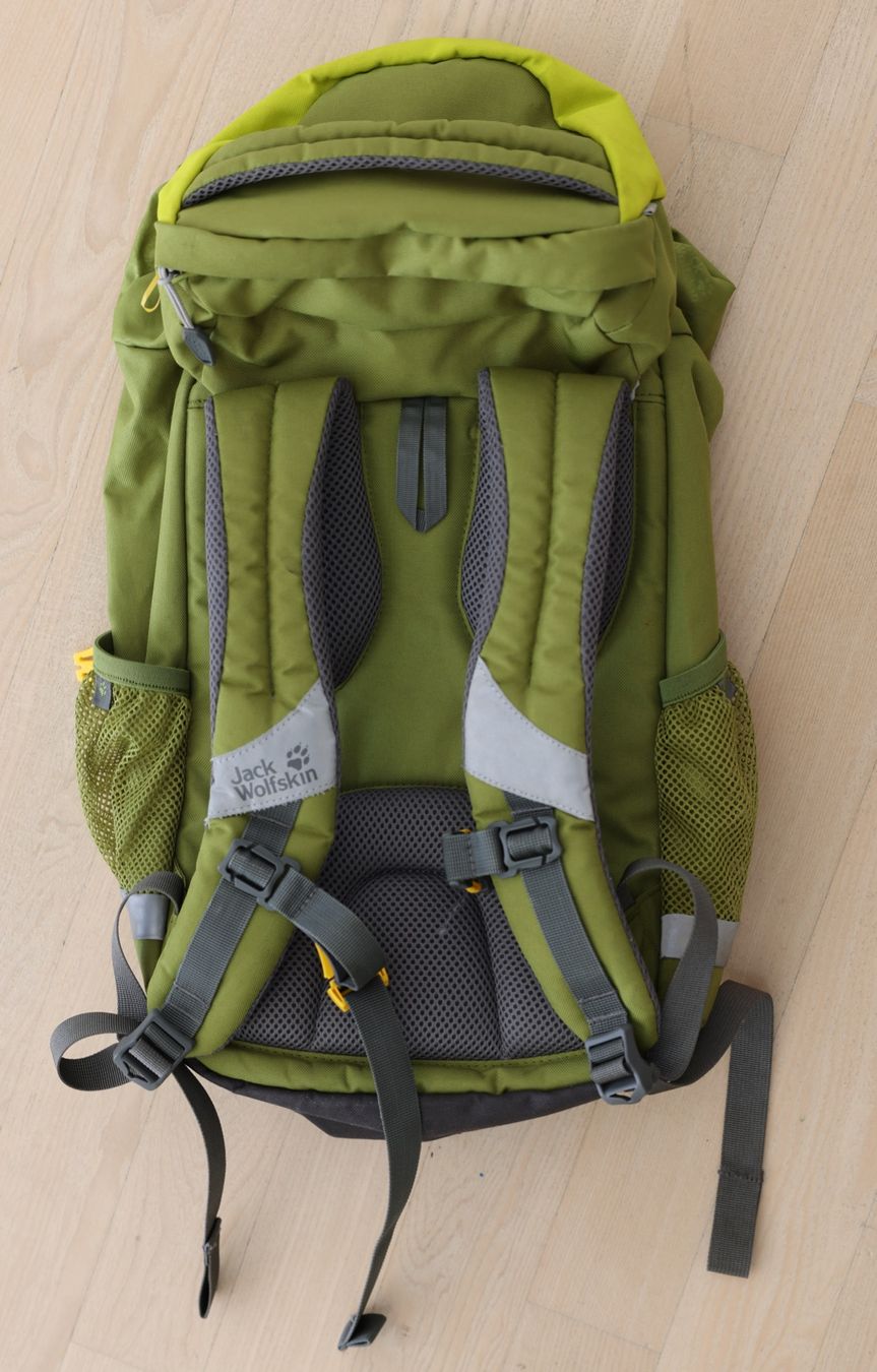 Jack Wolfskin Borse & Zaini: Kinderrucksack Jack Wolfskin grün – Usato da Zürich venduto da Buchholz01 3
