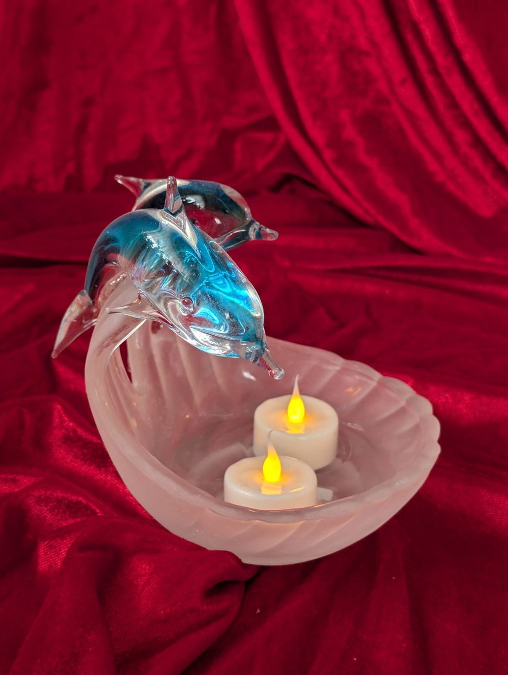 Portacandele: Partylite. Glas Delphine NEU – Nuovo e nell'imballaggio originale da Alchenflüh venduto da Richiefender 2
