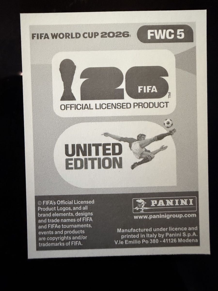 Panini Carte collezionabili: Panini Fussball WM - FWC 5 – Nuovo (secondo la descrizione) da Nürensdorf venduto da Bonsai-14 1