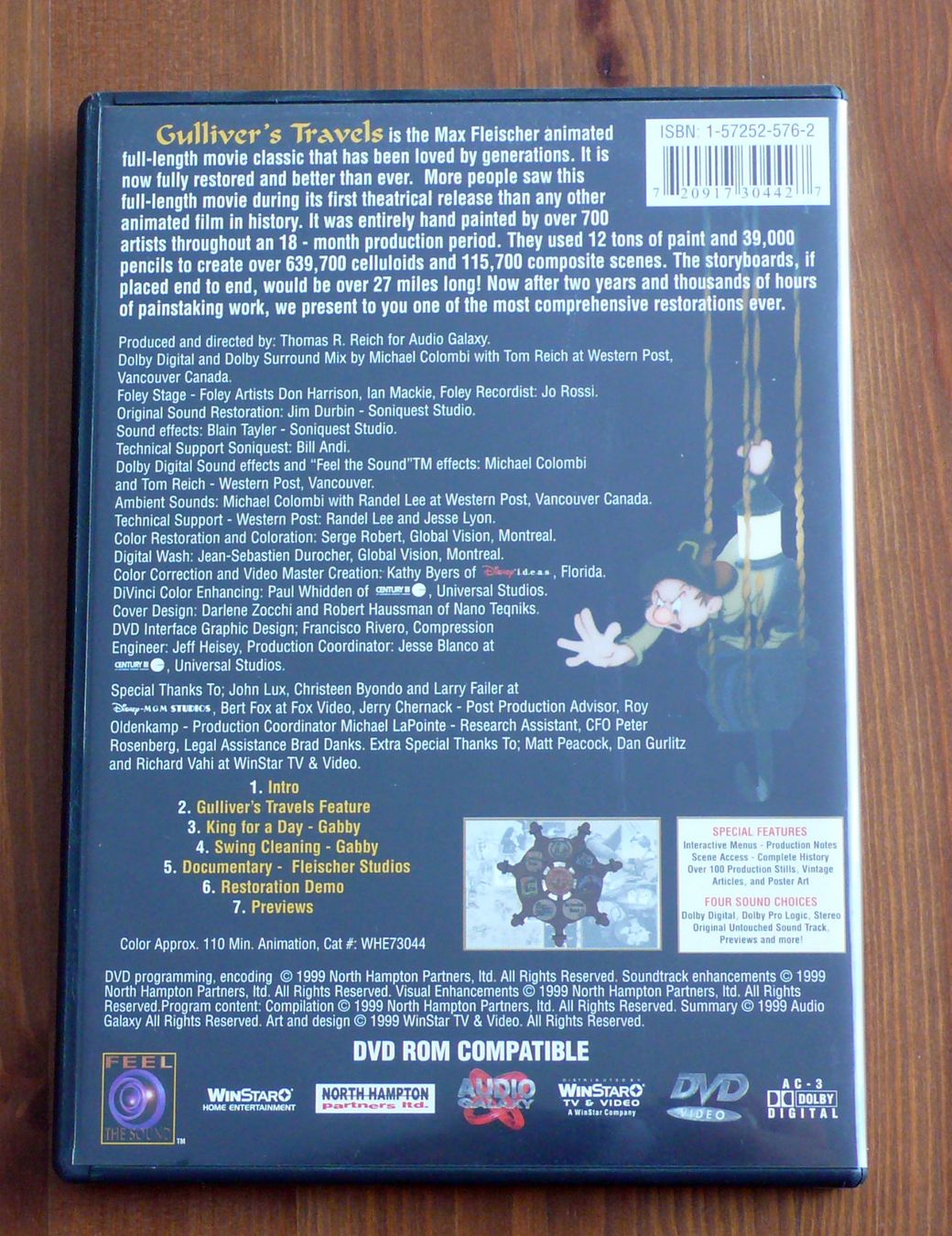 Alle DVDs: GULLIVER’S TRAVELS – Gebraucht aus Bülach von Ckitzmueller 1