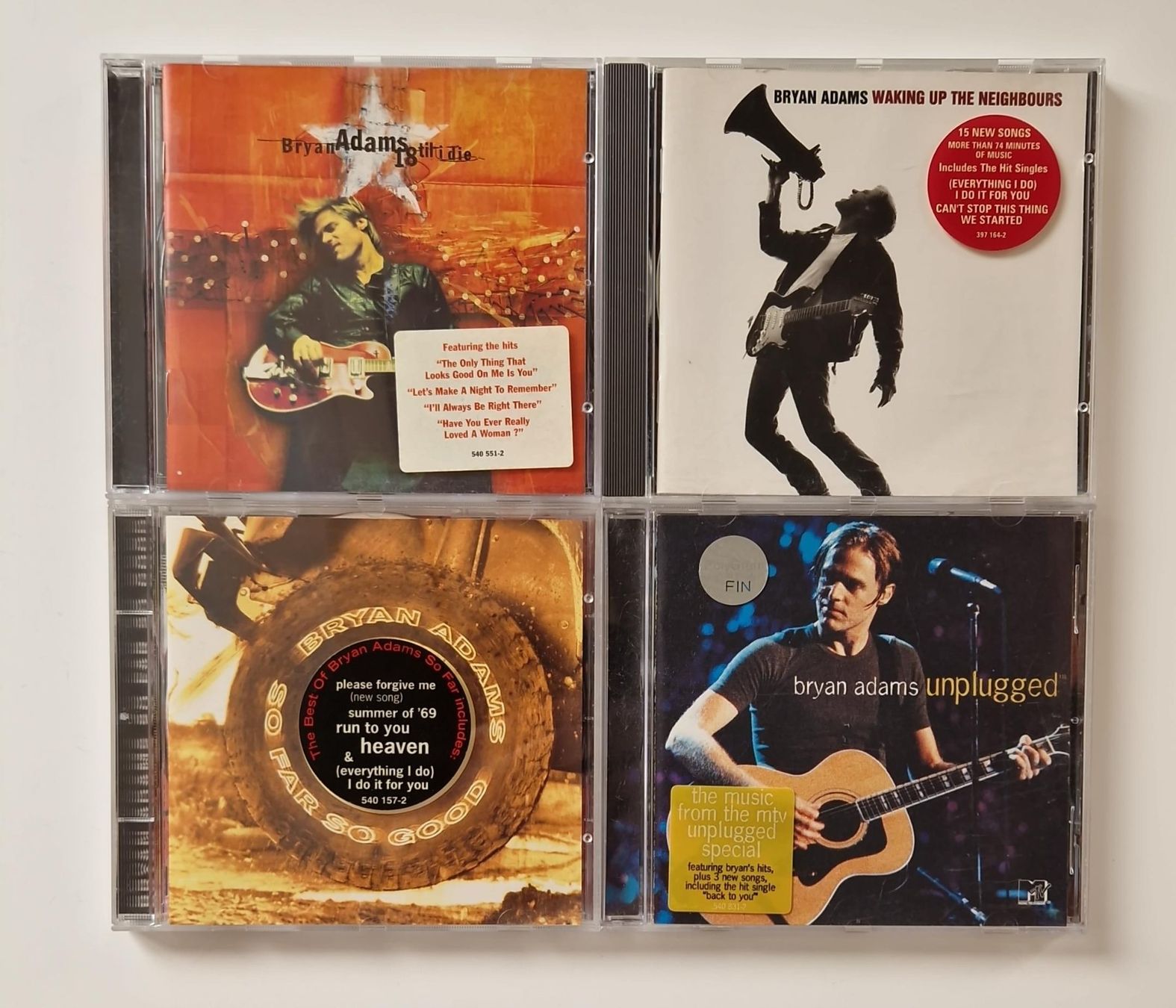 CD: Bryan Adams CD Sammlung - 4 Alben – Usato da Windisch venduto da jwa_72wd