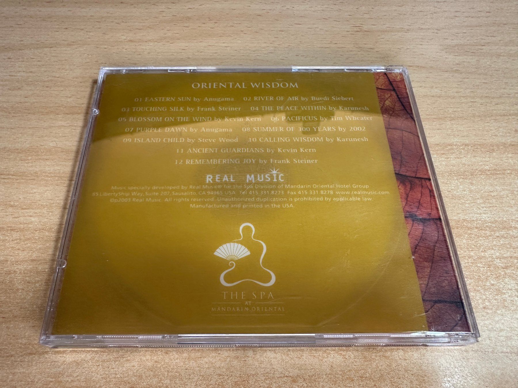 CD: M4 Various – Oriental Wisdom I – Usato da Rikon im Tösstal venduto da Alpenmutz 1