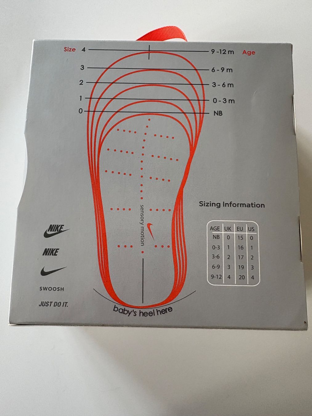 Nike Scarpe per ragazzi: NIKE Babyschuhe (Gr. 18.5) / NEU – Nuovo e nell'imballaggio originale da Basel venduto da SAF 3